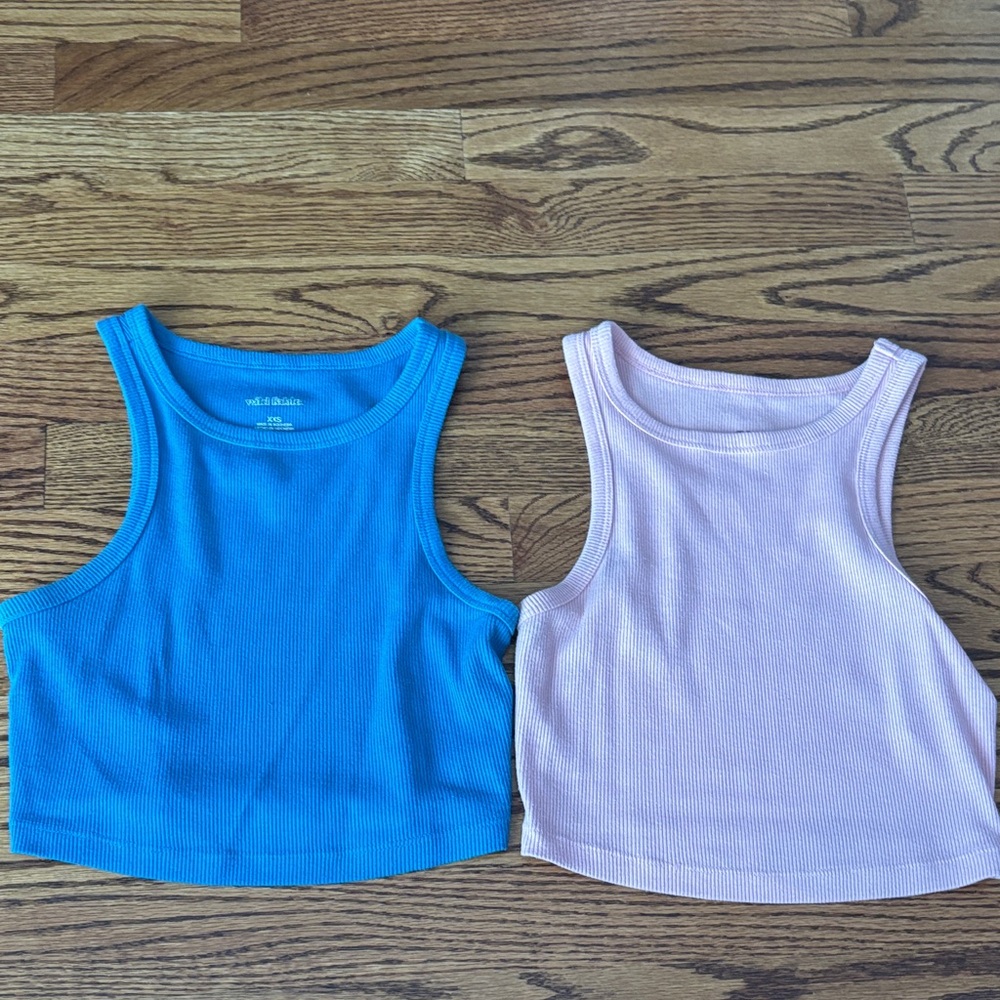 Wild Fable Kids Tank Tops in Blue and Pink